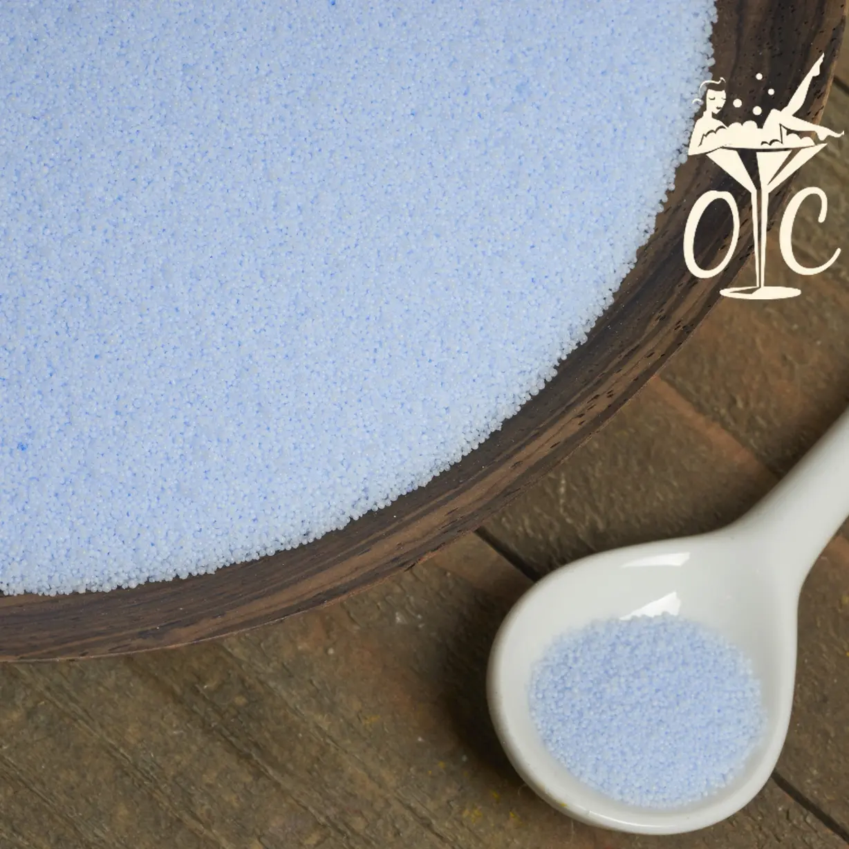 Baby Blue Jojoba Beads