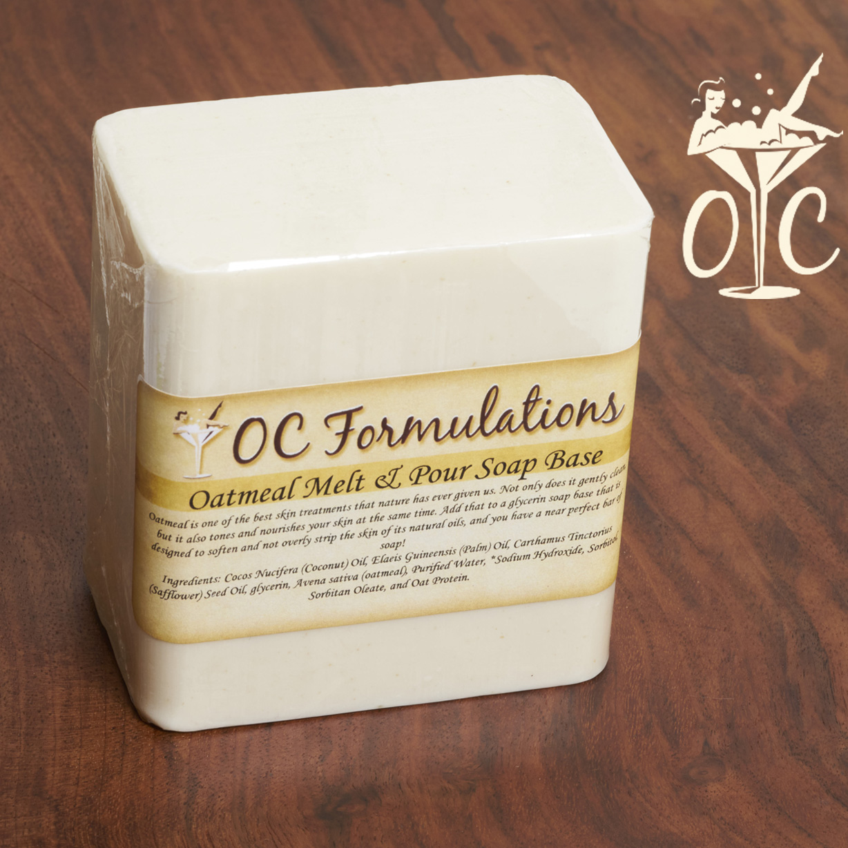 Soap Base Oatmeal SFIC All natural Melt and Pour
