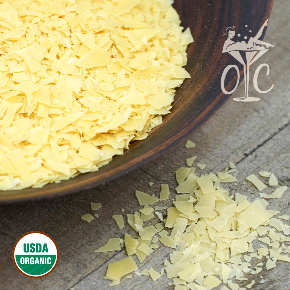 Nuvia Organics USDA Certified Carnauba Wax, 100% Vegan - Great for DIY  Cosmetics, Food Grade, Various Uses, 16oz