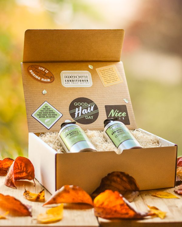 Straight Up Good Shampoo & Conditioner, Gift Set