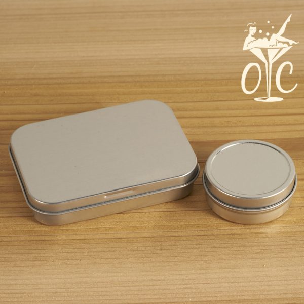 Aluminum tins with Lids On